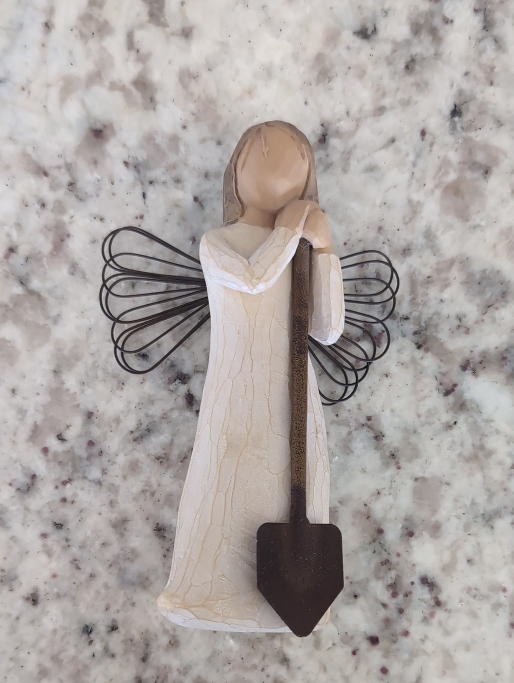 Demdaco Willow Tree Angel of the Garden - White and Brown